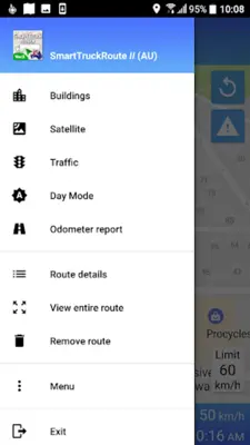 SmartTruckRoute for Australia android App screenshot 2