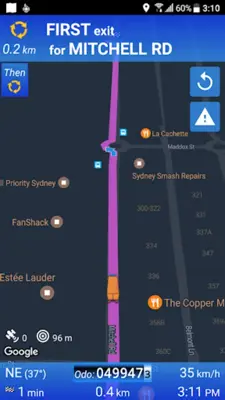 SmartTruckRoute for Australia android App screenshot 4